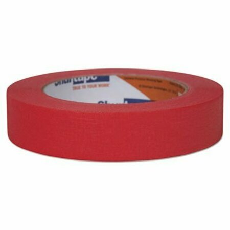 SHURTECH BRANDS Duck, COLOR MASKING TAPE, 3in CORE, 0.94in X 60 YDS, RED 240571